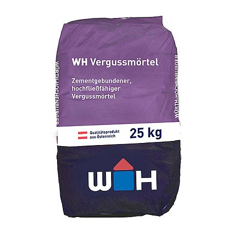 25 kg Sack Vergussmörtel der WH Eigenmarke