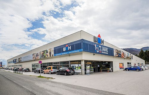 Filiale des Würth Hochenburger Baumarktes in Hallein