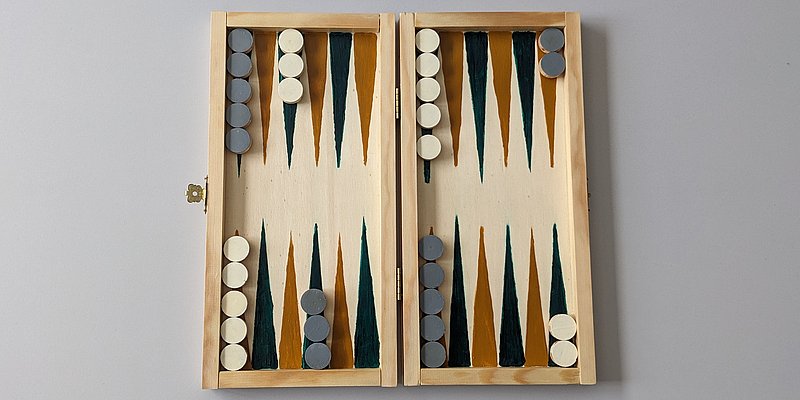 Backgammon Spielbrett